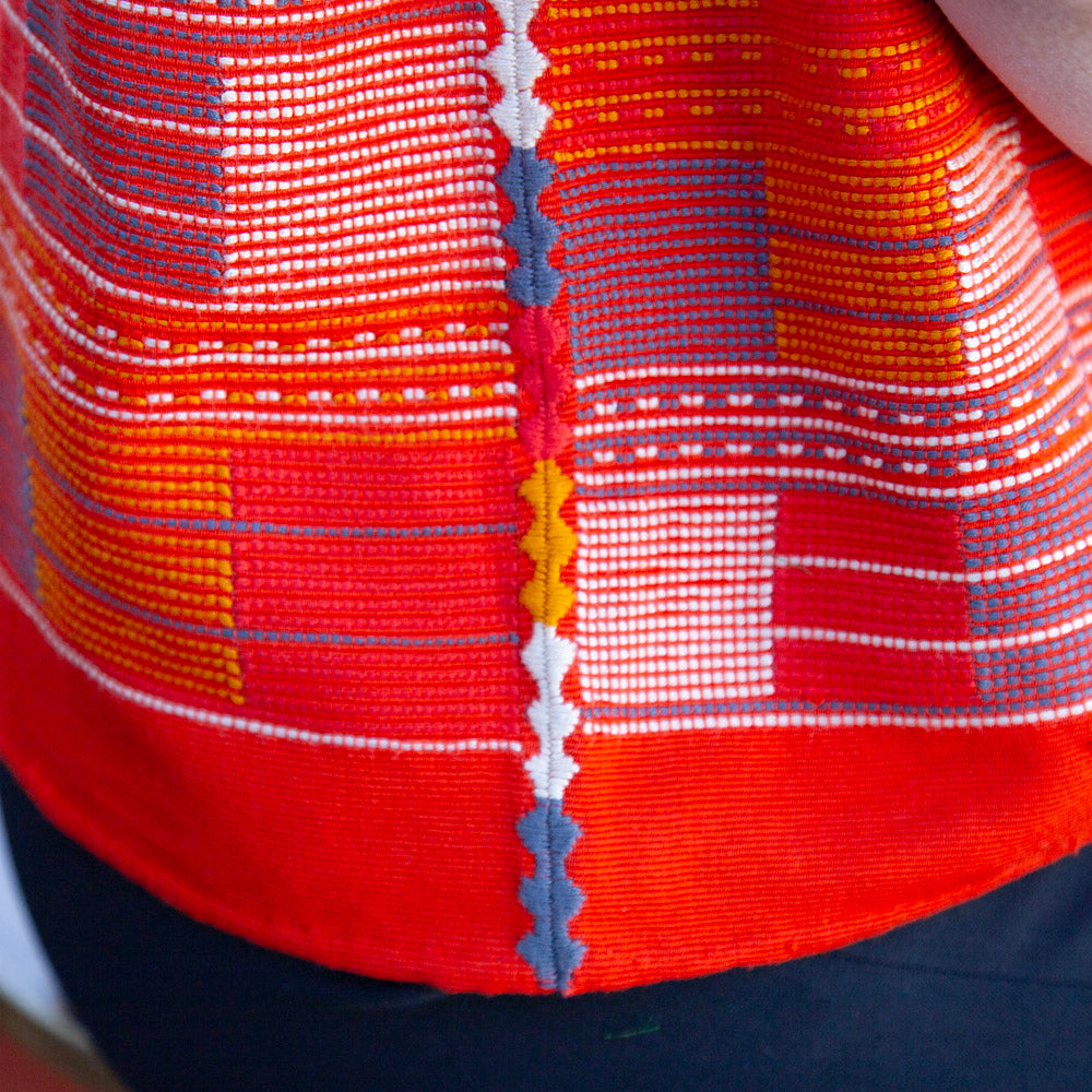 Chilul and The Brocade Huipil Blouse