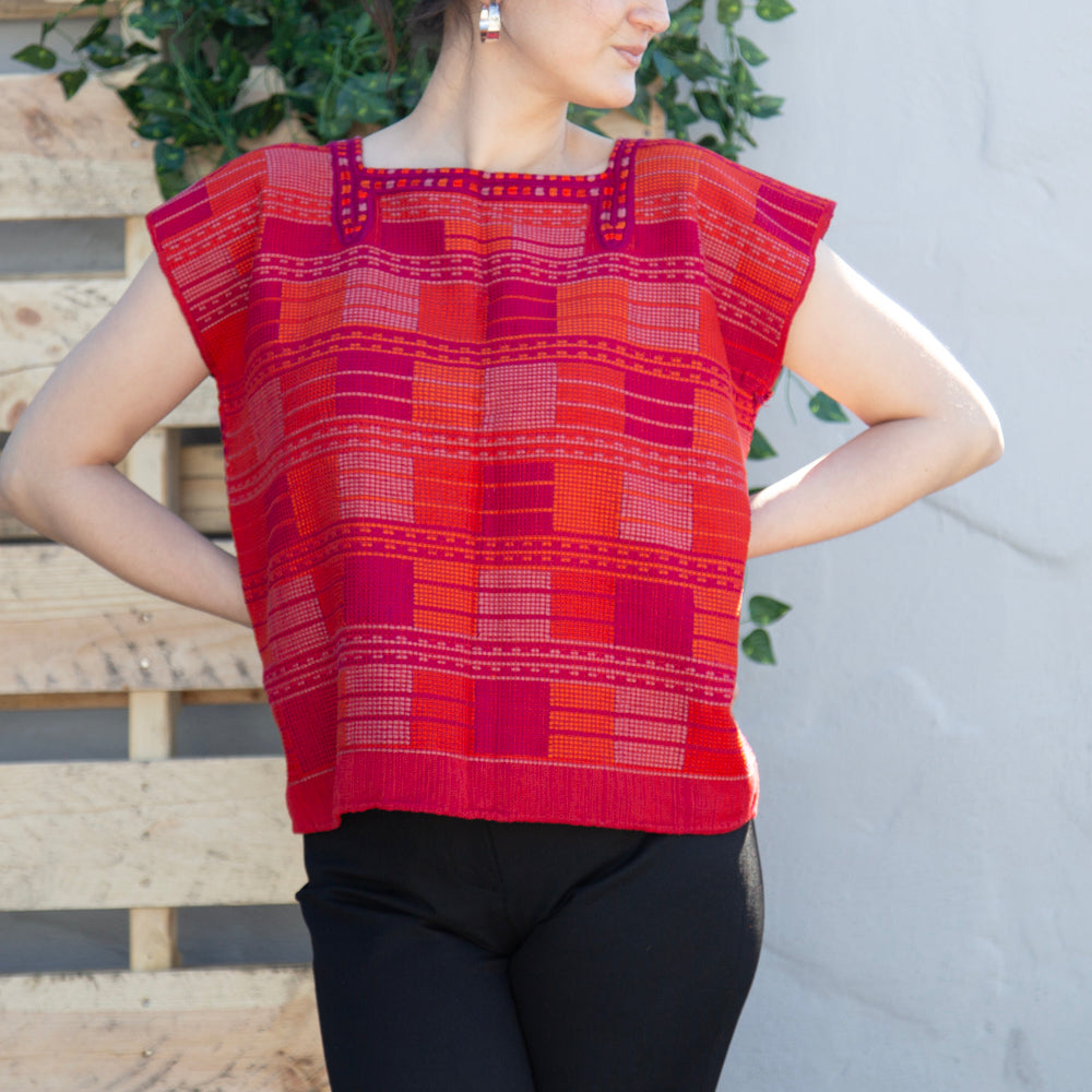 Chilul and The Brocade Huipil Blouse