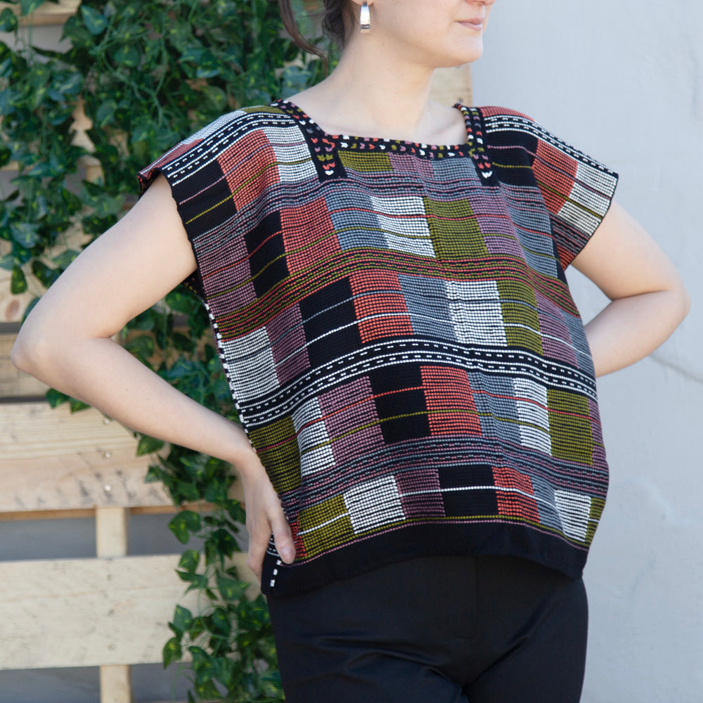 Chilul and The Brocade Huipil Blouse