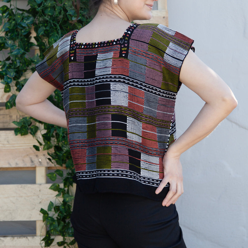 Chilul and The Brocade Huipil Blouse