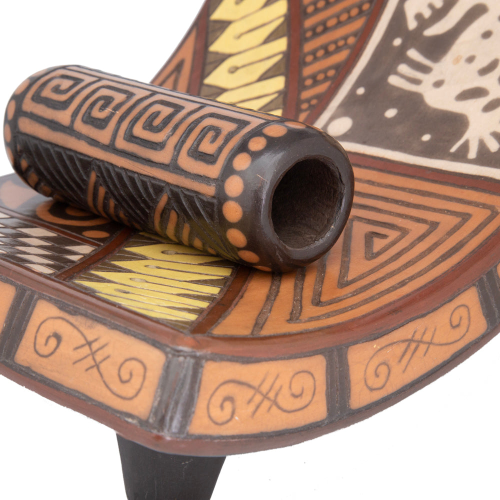 Zinapécuaro Tierra Sculptural Metate and Pestle