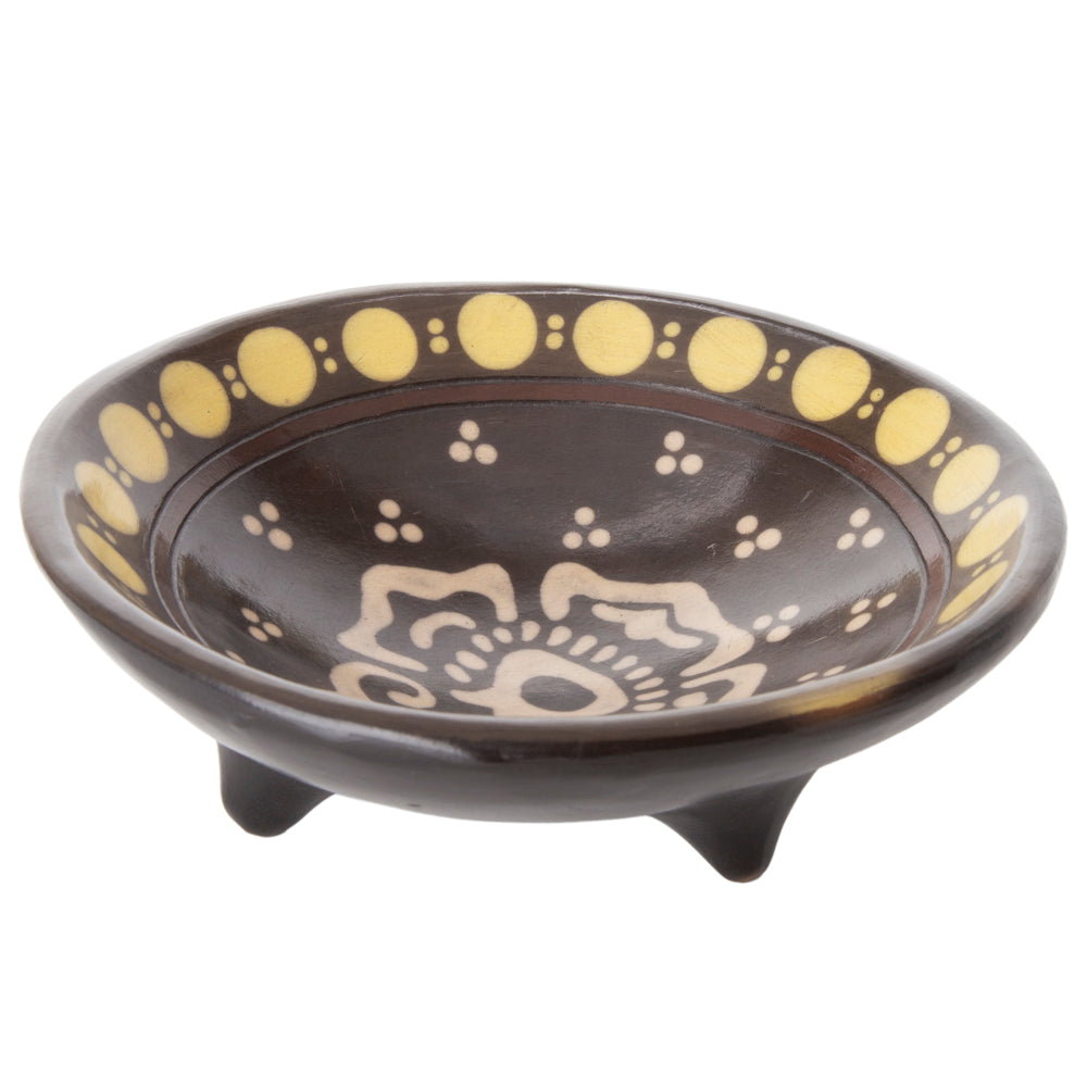 Zinapécuaro Small Ceramic Tripod Dish