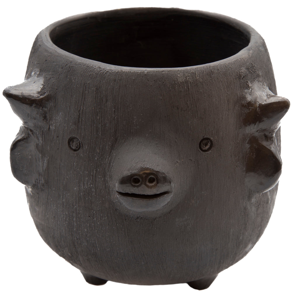 Barro Negro Small Torito 4" Vase