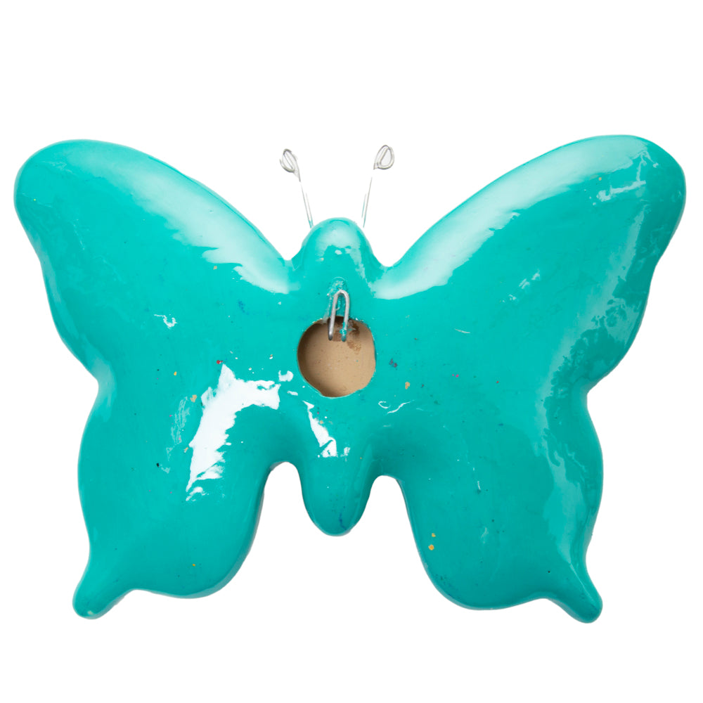 Hand-Painted Xalitla Butterfly Set of 3 Wall Decor