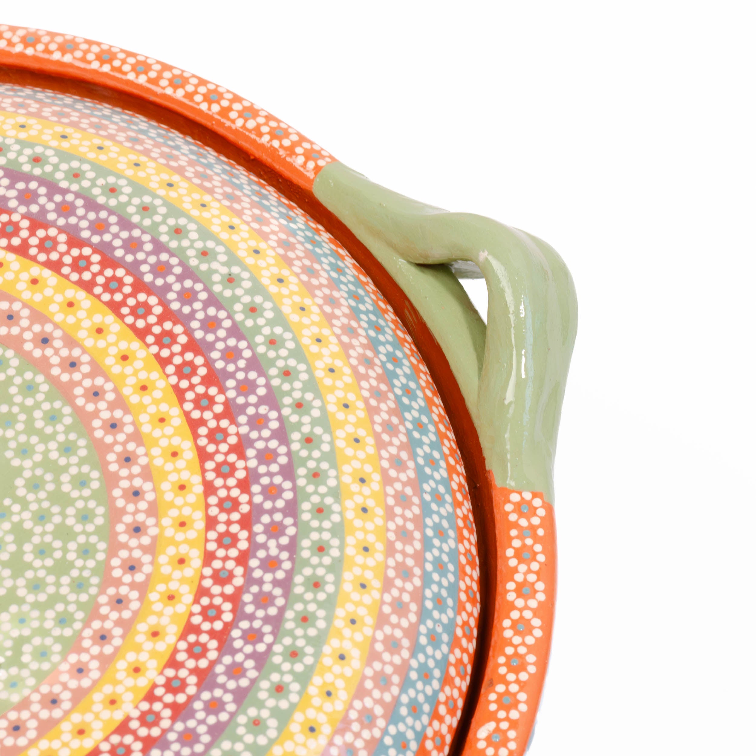 XL Capula Clay Cazuela, Serving Dish with Lid