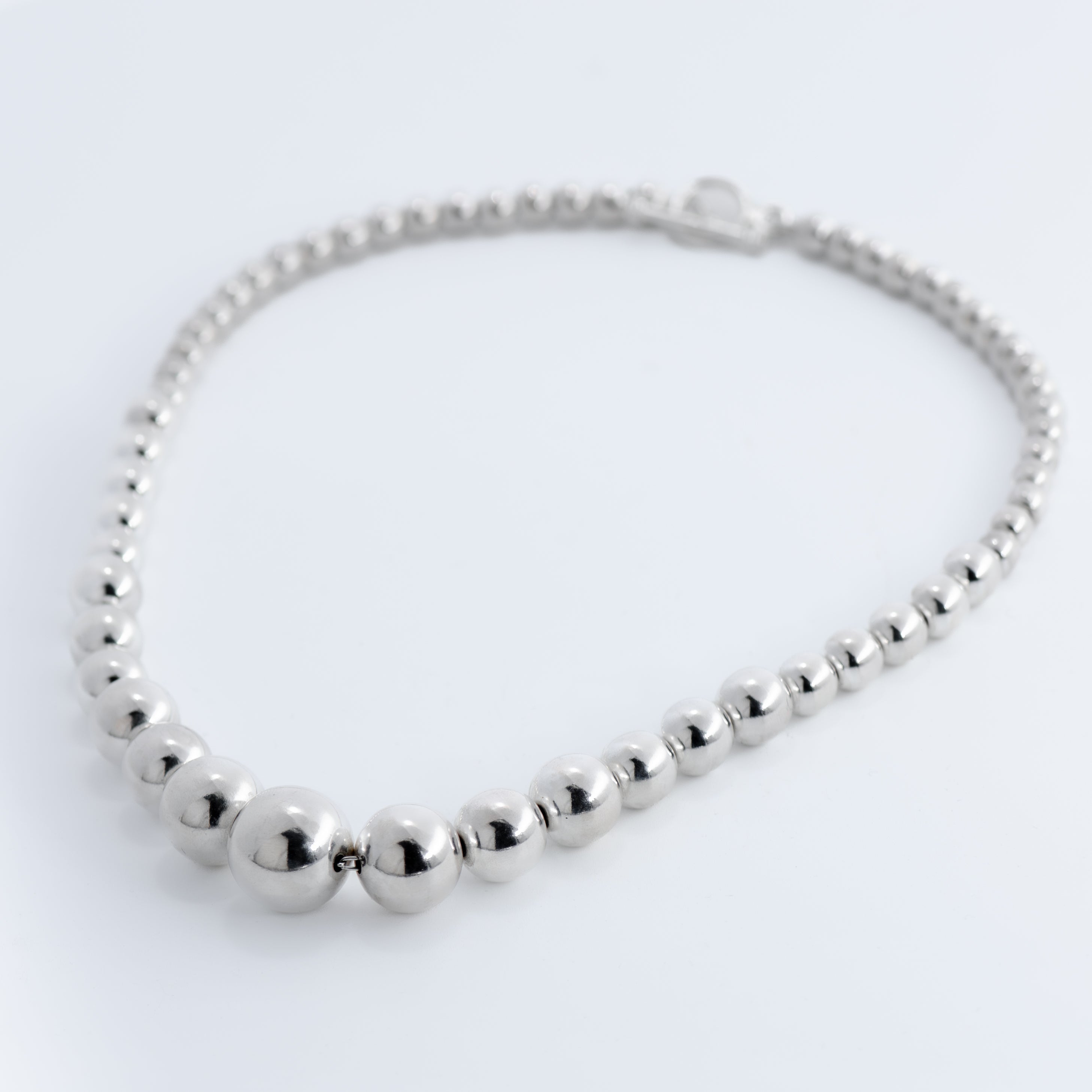 Sterling Silver Cascade Necklace