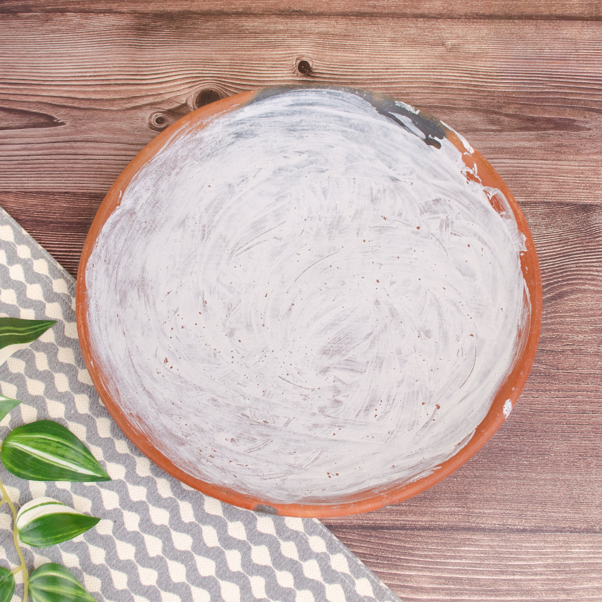 Red Clay Terracotta 11” Comal Griddle