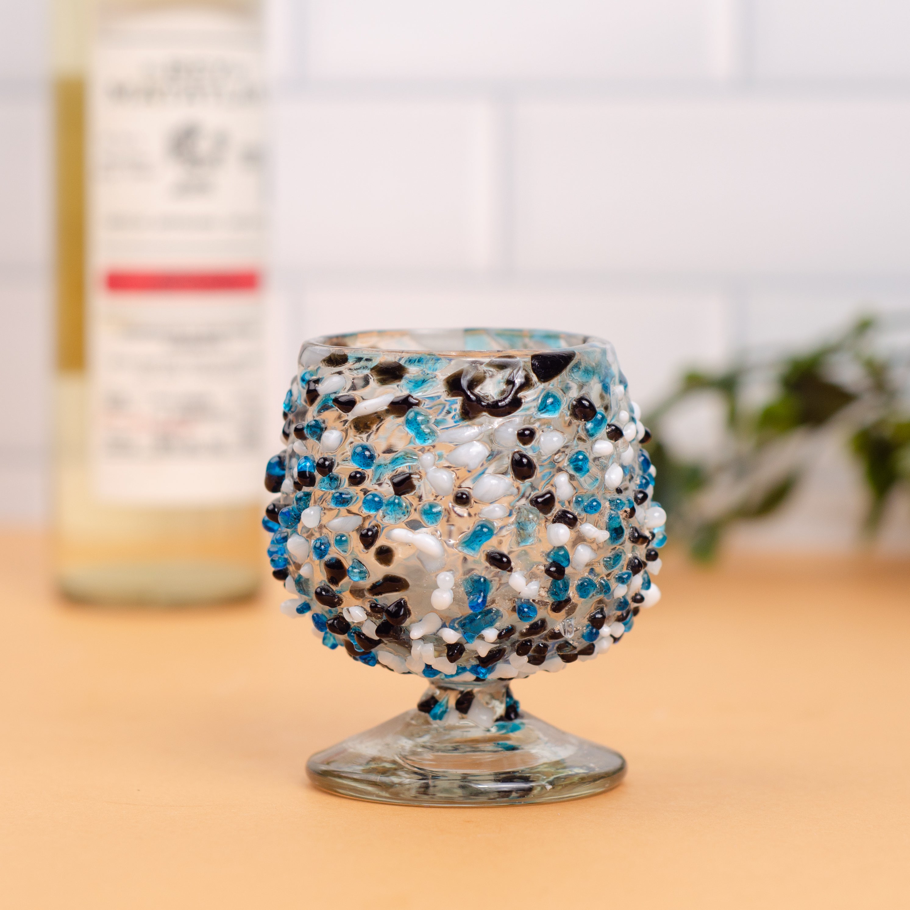 Tonalá Hand-Blown Tequilero Glass (Cognac Style)