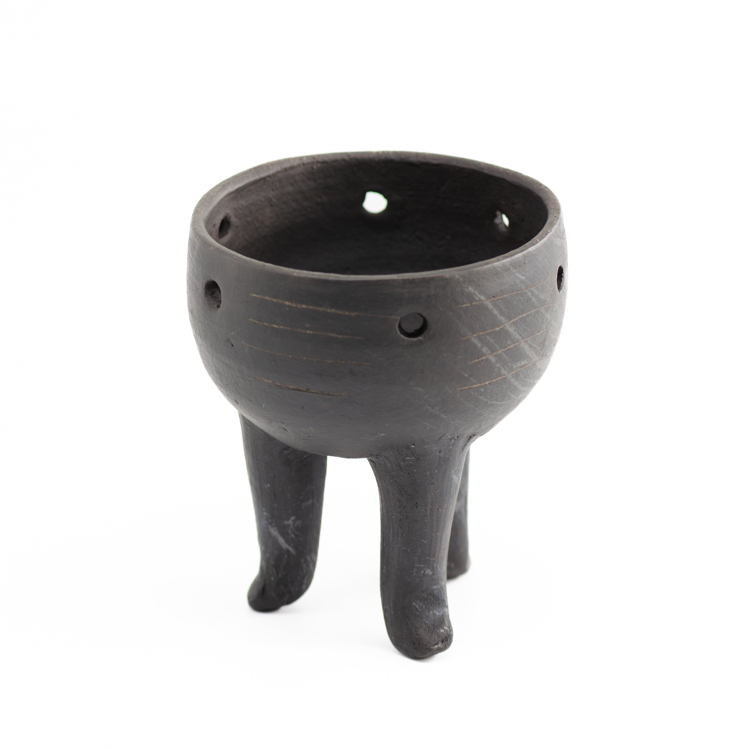 Small Atzompa Clay Copalera | Lolo Mexican Mercadito
