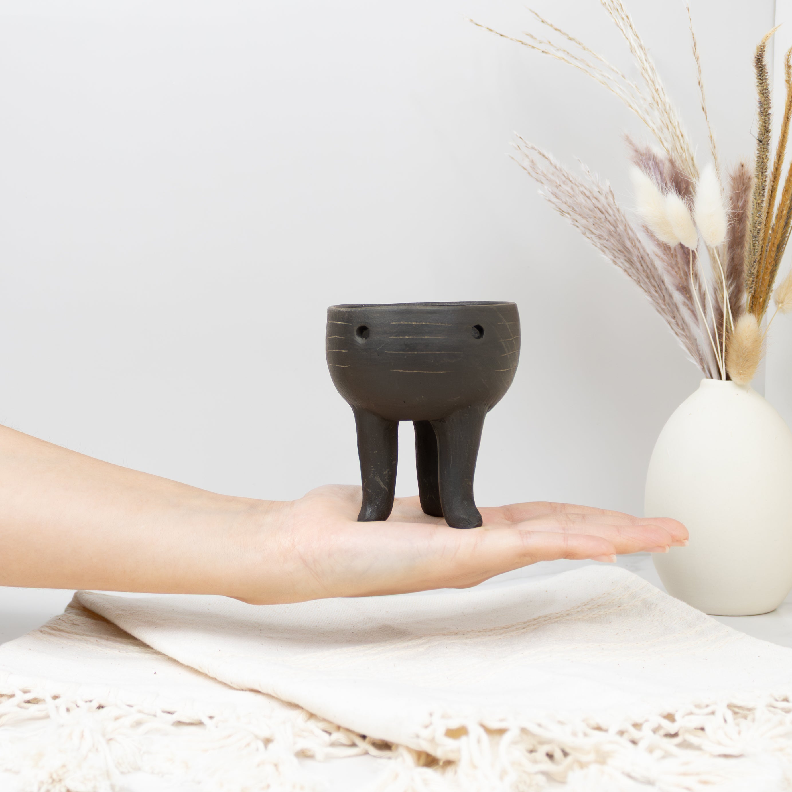 Small Atzompa Clay Copalera