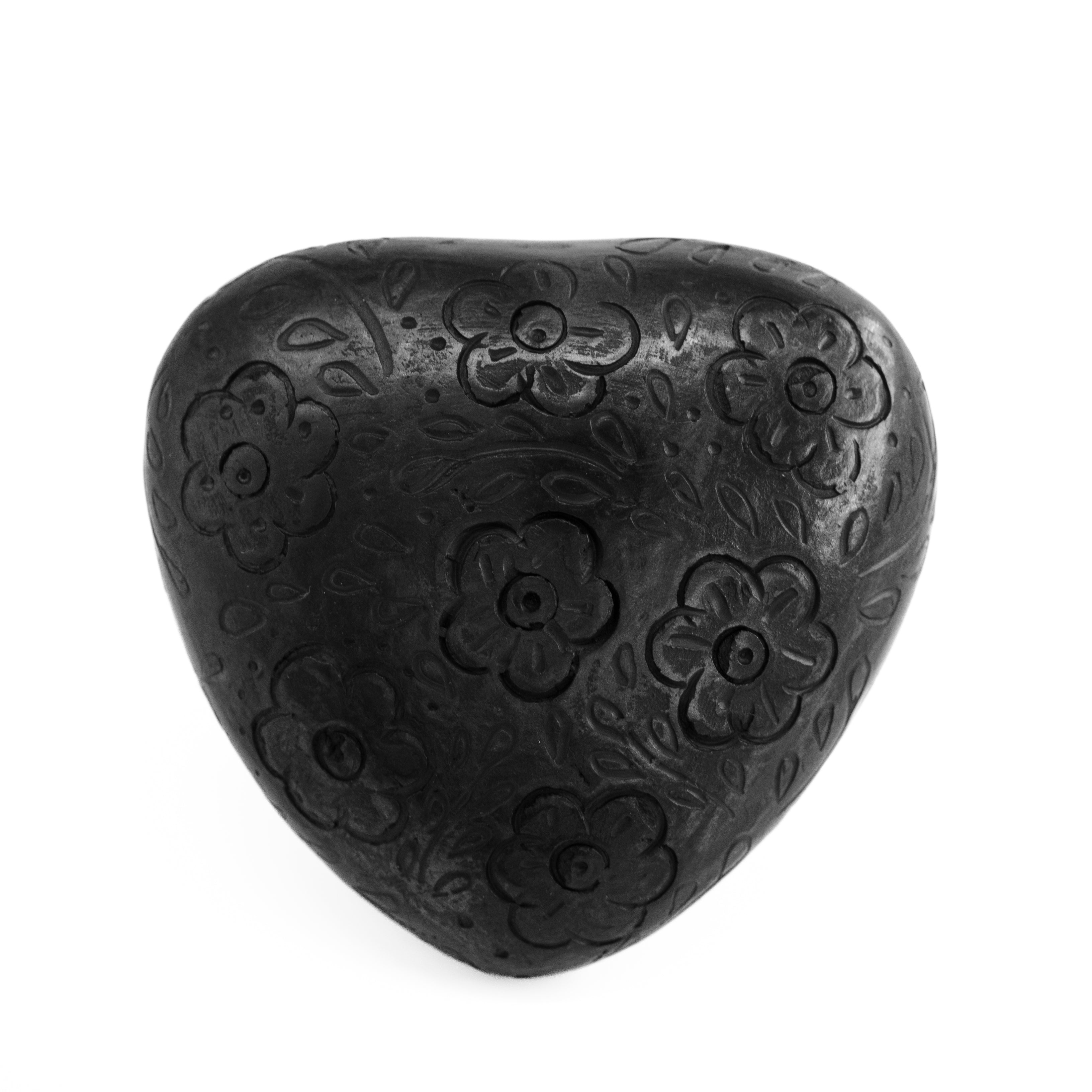 Barro Negro Corazón Napkin Ring