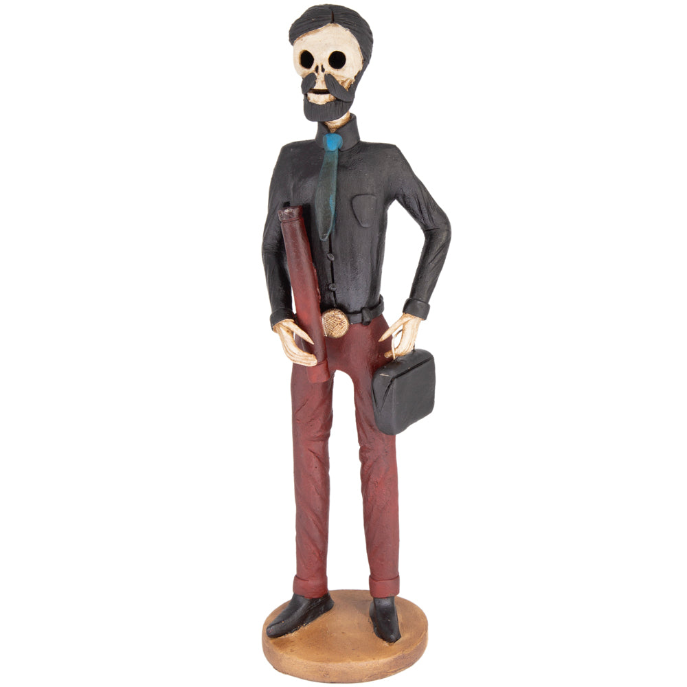 Calaca Trabajadora, Professions Clay Sculpture