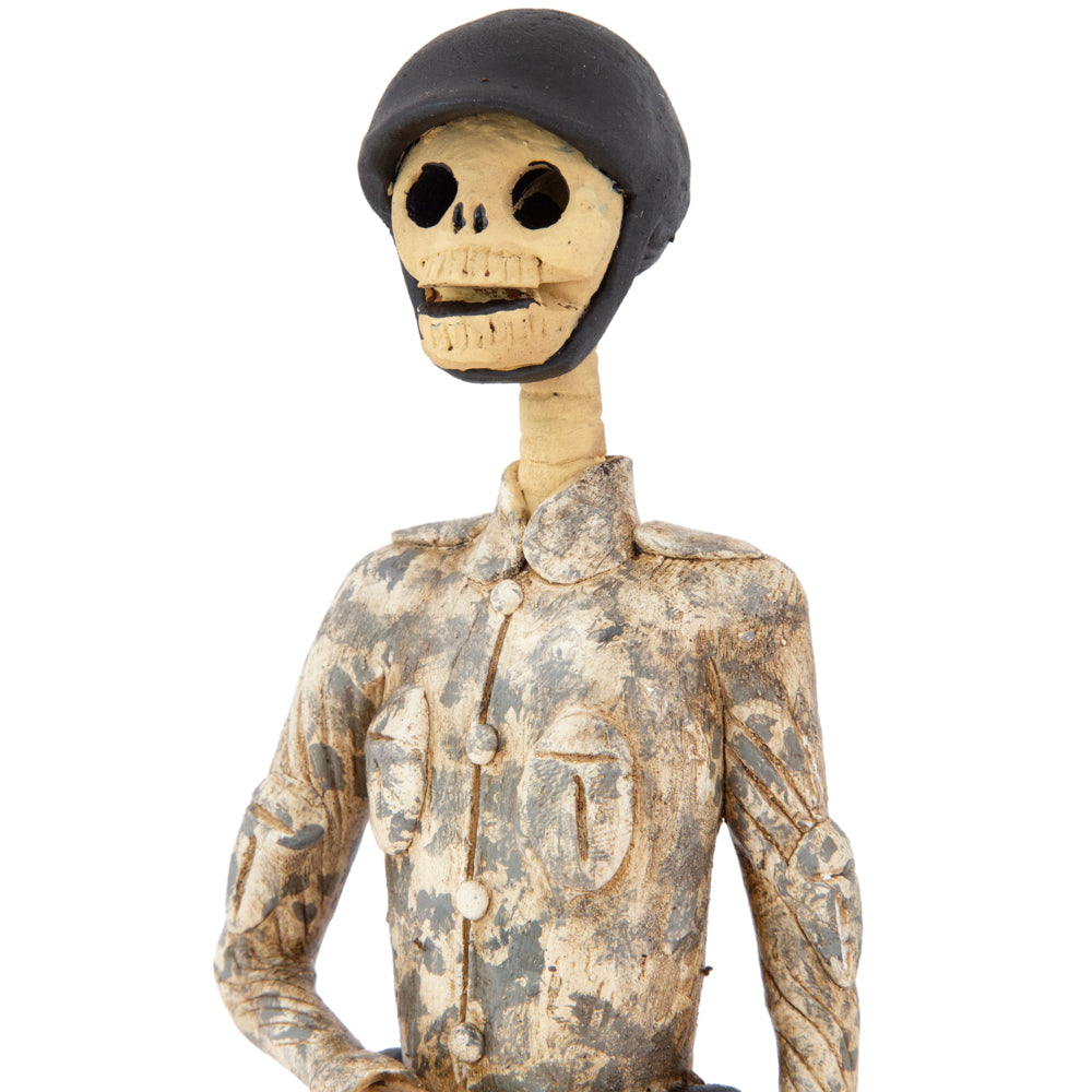 Calaca Trabajadora, Professions Clay Sculpture
