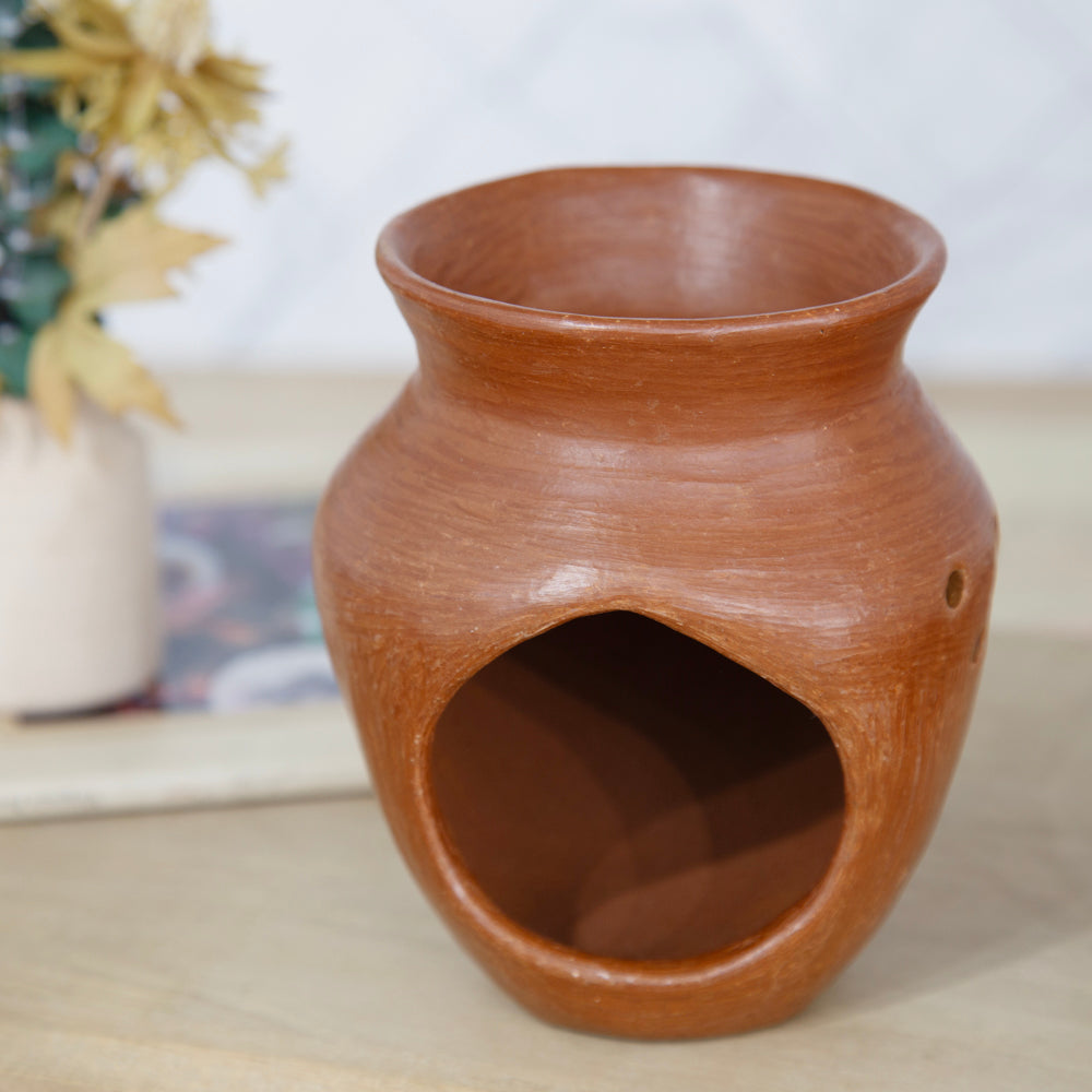 Barro Rojo Chimney Incense Burner/Candle Holder