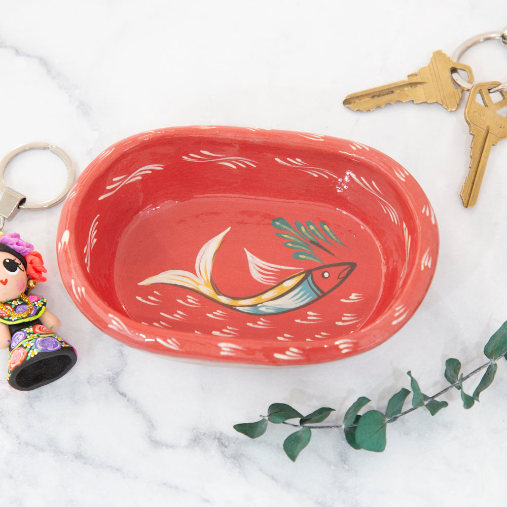 Peces de Capula Deep Oval Trinket Dish