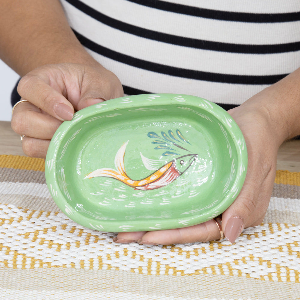 Peces de Capula Deep Oval Trinket Dish