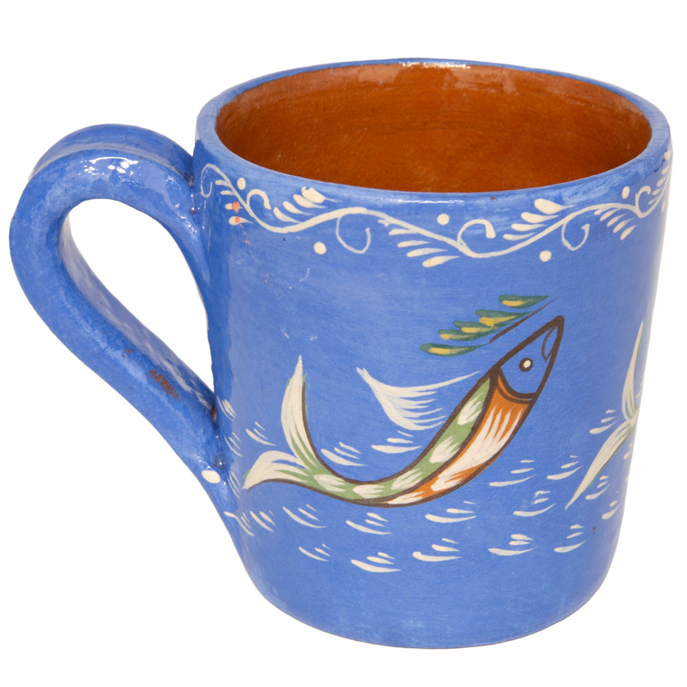 Peces de Capula Hand-Painted Mug