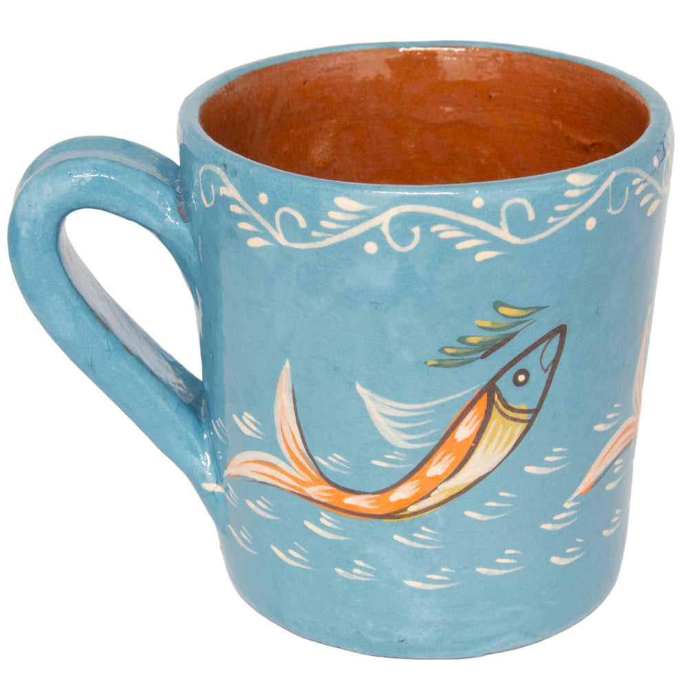 Peces de Capula Hand-Painted Mug