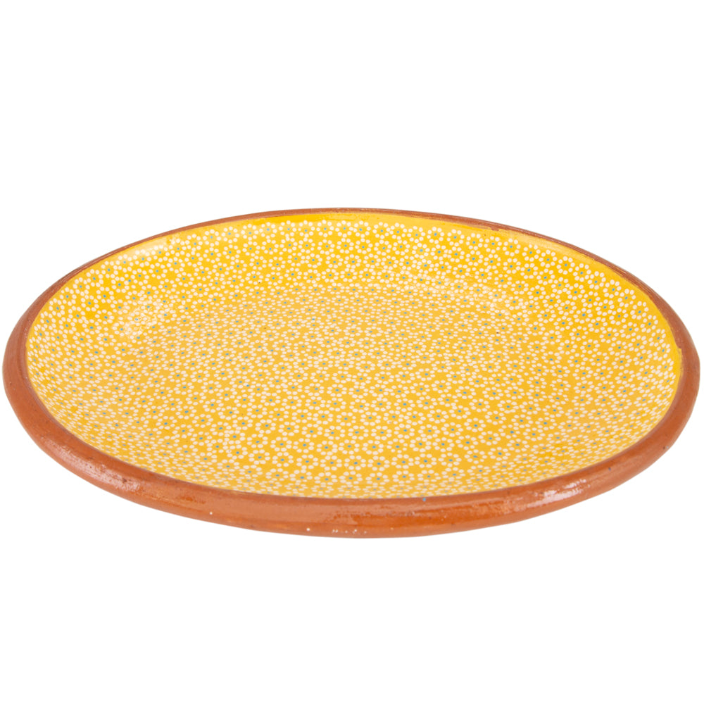 Capula Hand-Painted Clay Serving Platter