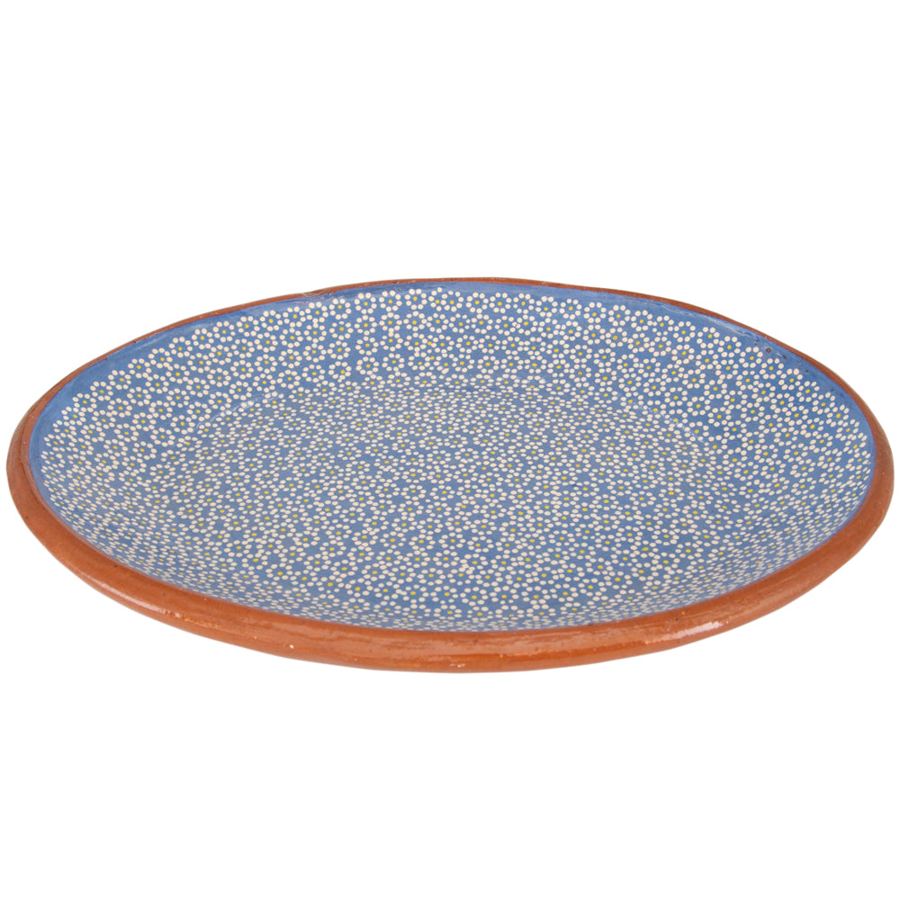 Capula Hand-Painted Clay Serving Platter