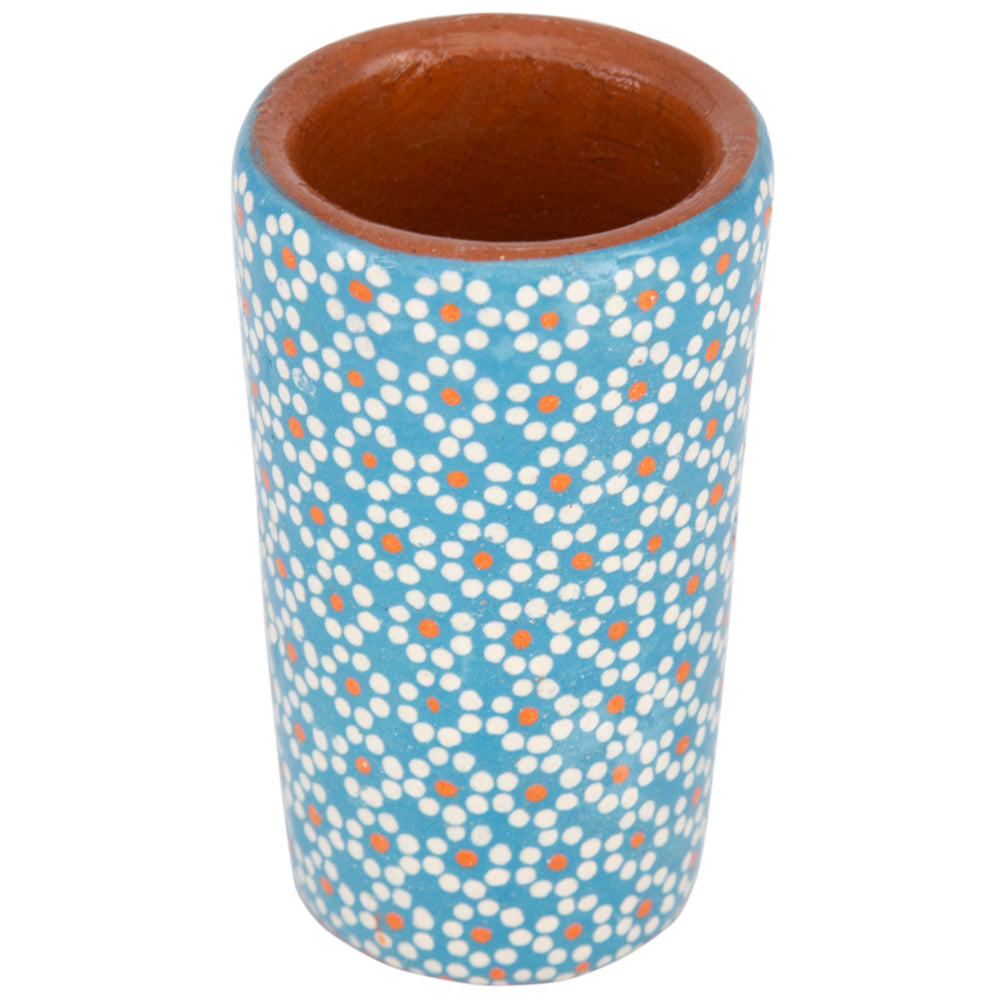 Capula Hand-Painted Clay Shot Glass