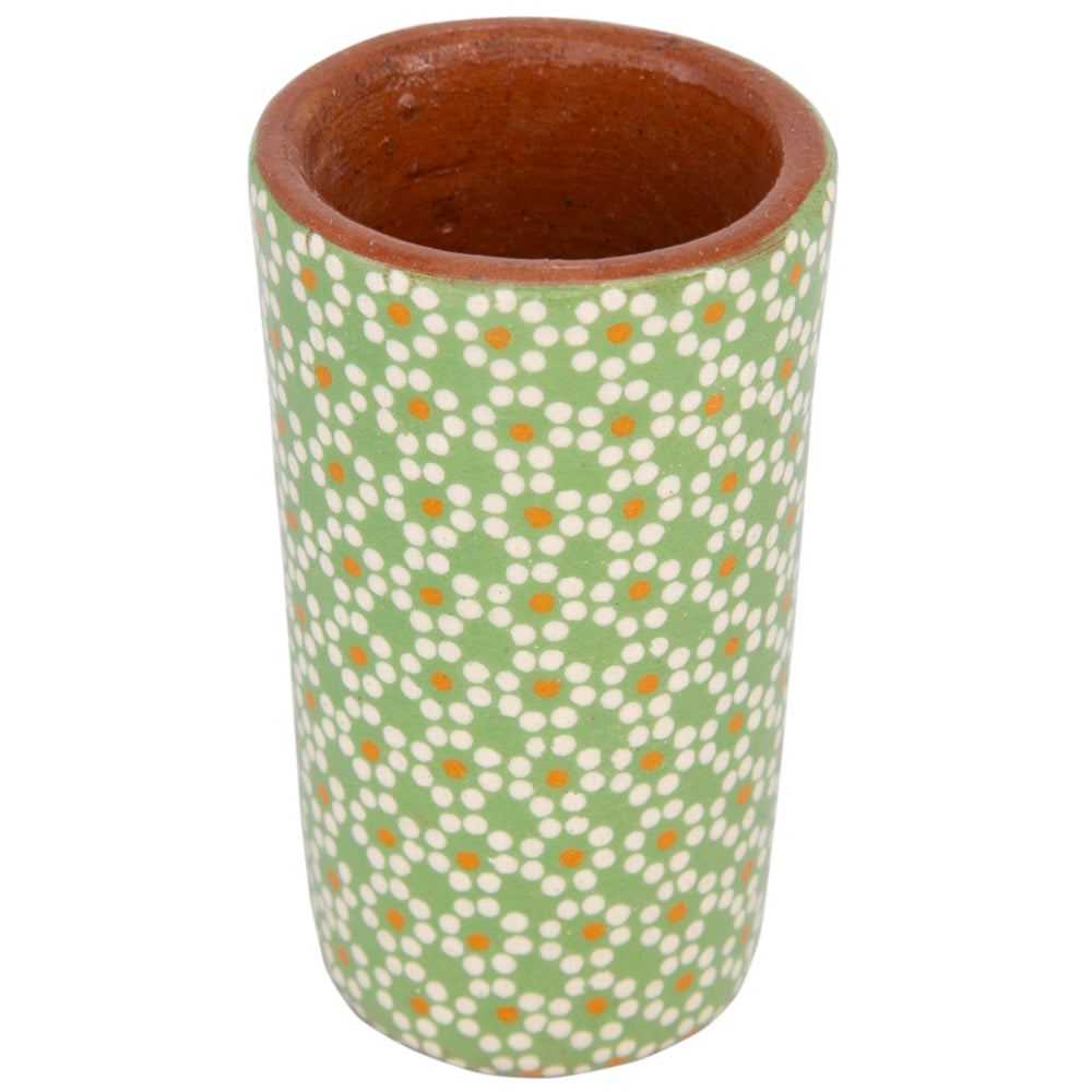 Capula Hand-Painted Clay Shot Glass