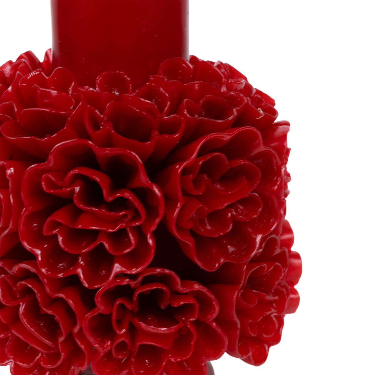 Flores de Teotitlán Pillar Candle