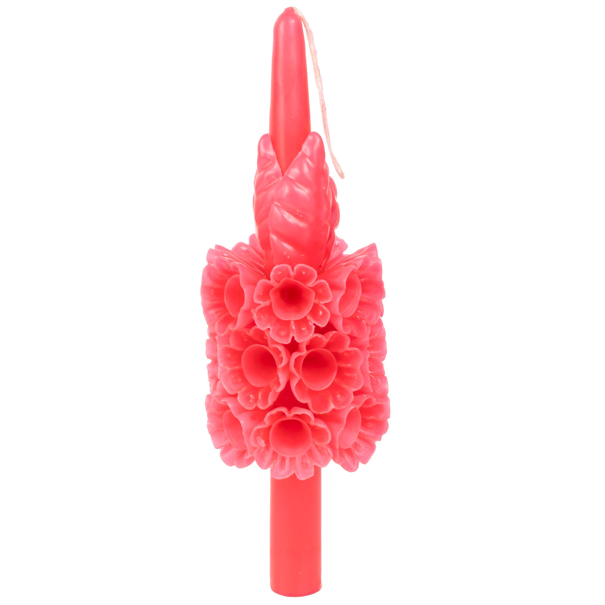 Flores de Teotitlán Tapered Candle
