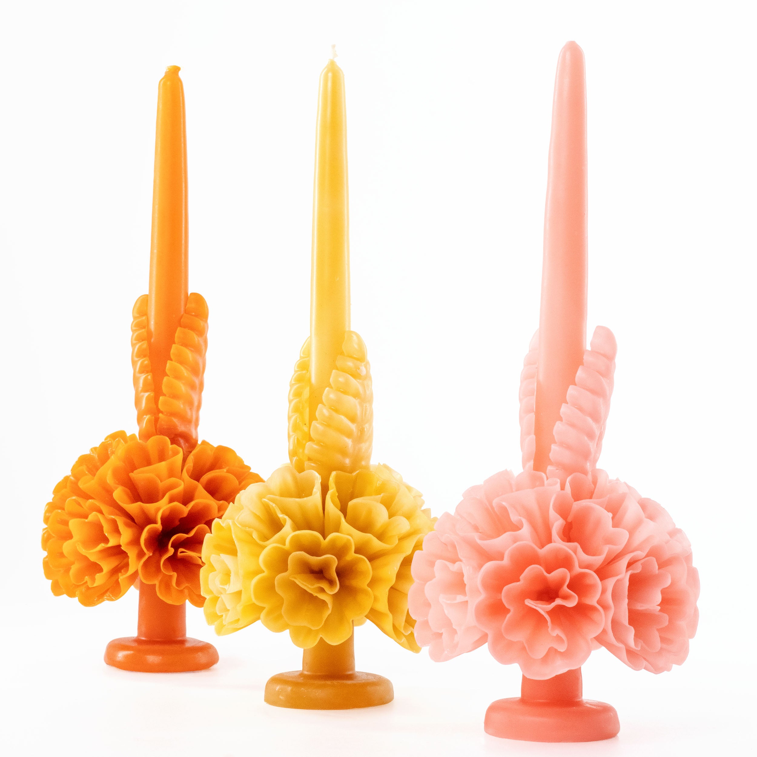 Flores de Teotitlán Clavel Candle