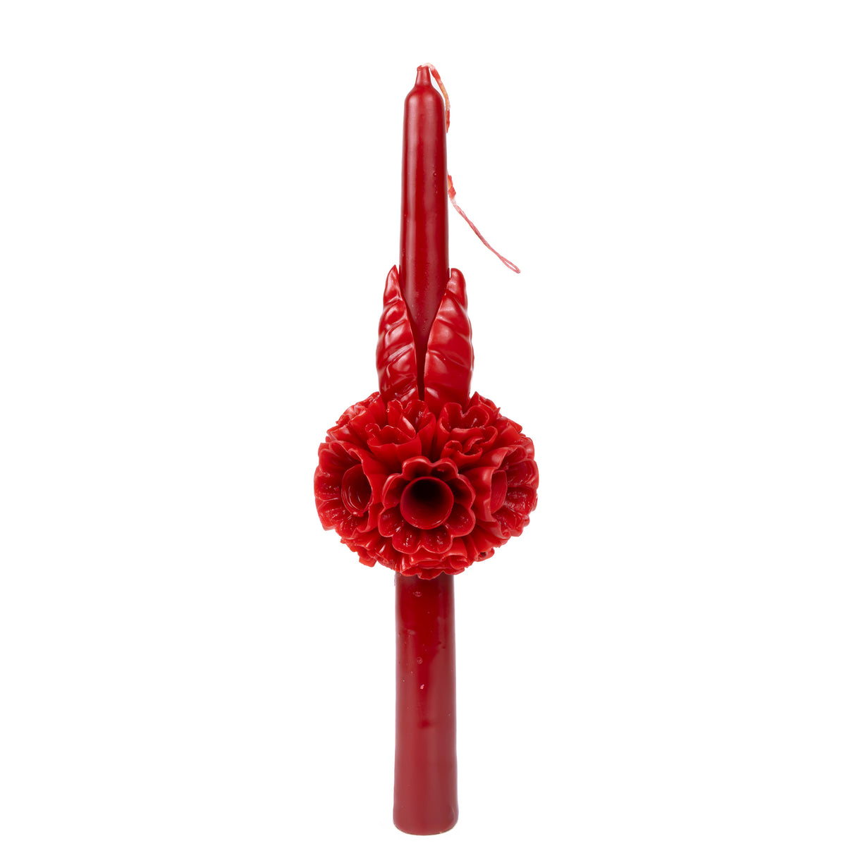 Flores de Teotitlán Tapered Candle with Sphere