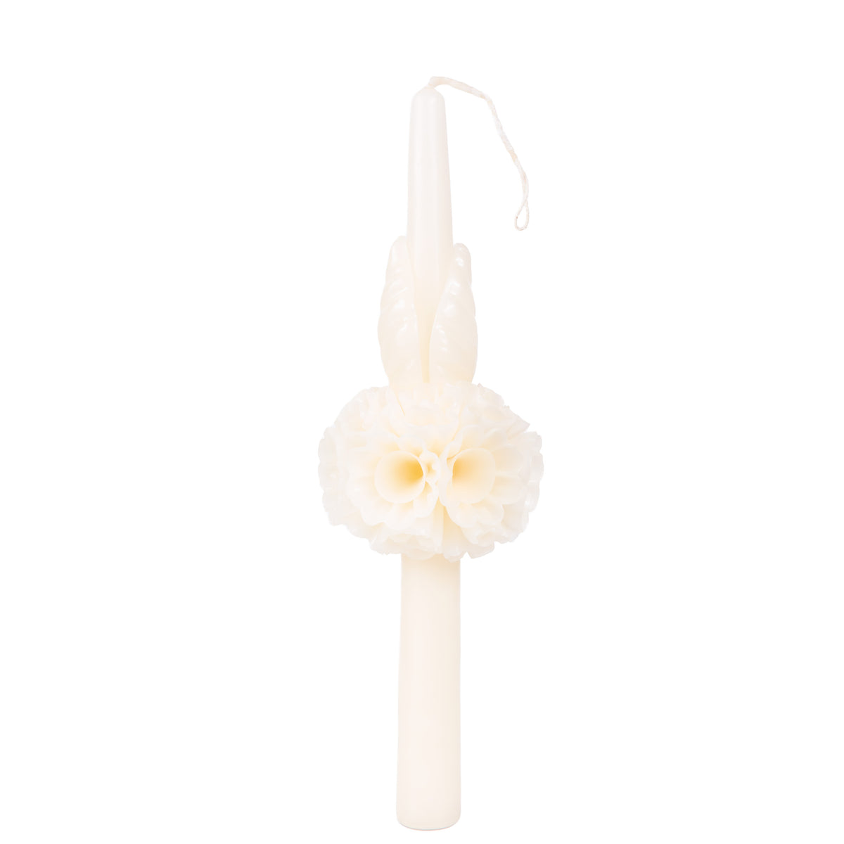 Flores de Teotitlán Tapered Candle with Sphere