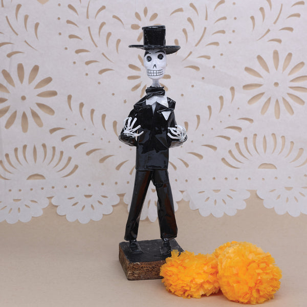 Papier-Mâché Catrin Sculpture