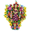 Day of the Dead Pumpkin Catrina Tree of Life Sculpture