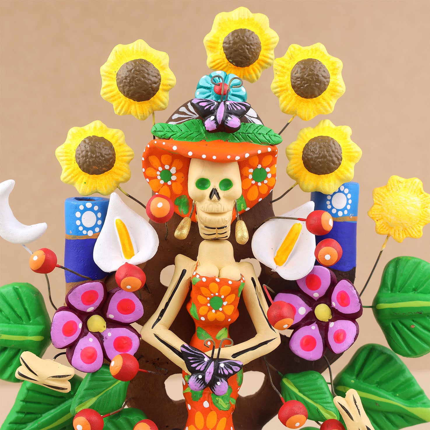 Day of the Dead Simply Catrina Tree of Life Sculpture