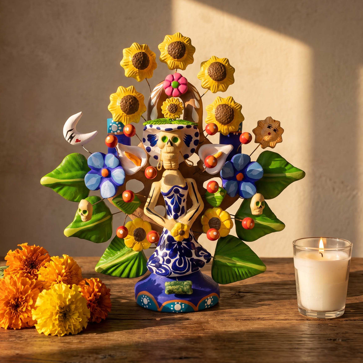 Day of the Dead Simply Catrina Tree of Life Sculpture