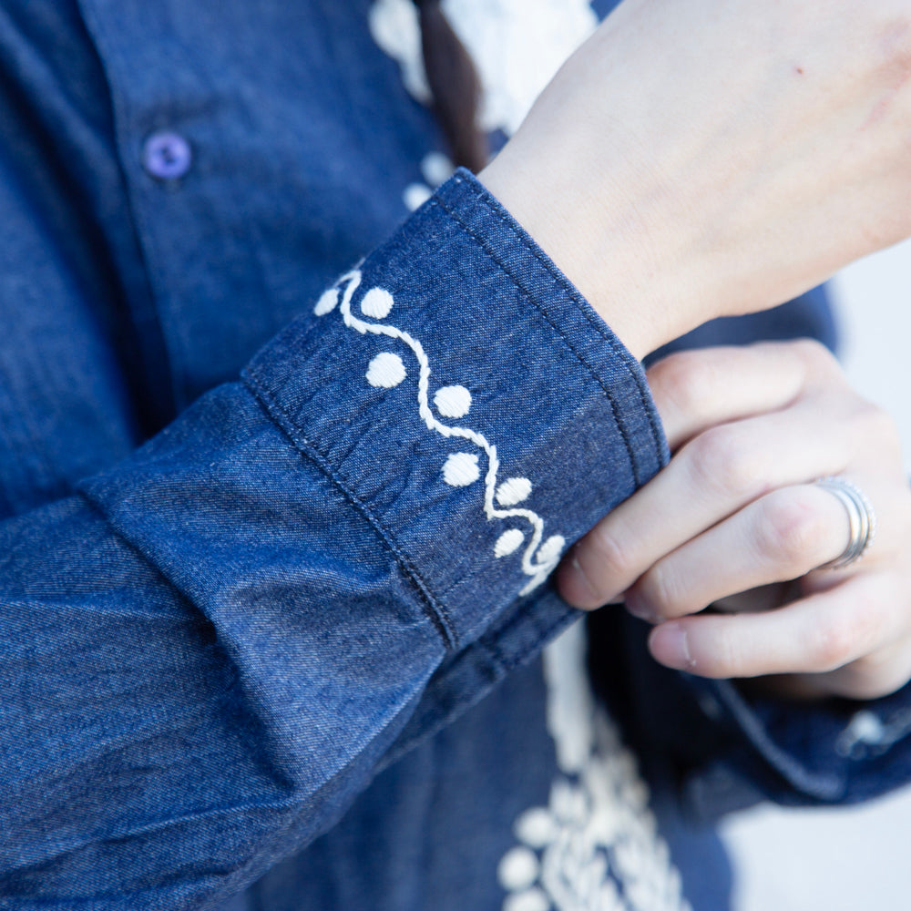 Carranza Button Up Denim Shirt