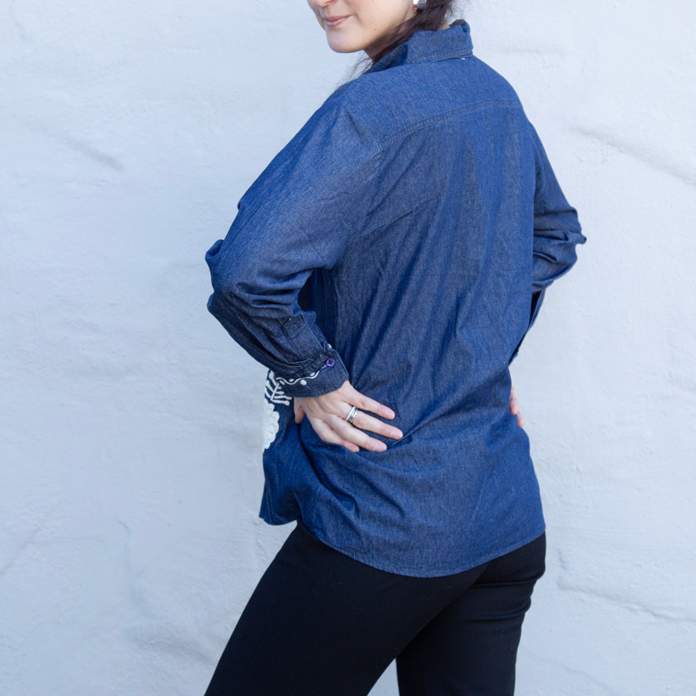 Carranza Button Up Denim Shirt