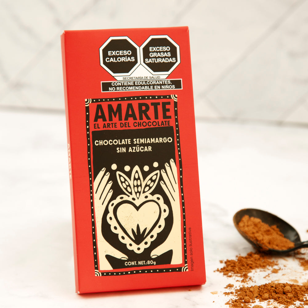 Bittersweet Dark Chocolate Bar with No Sugar