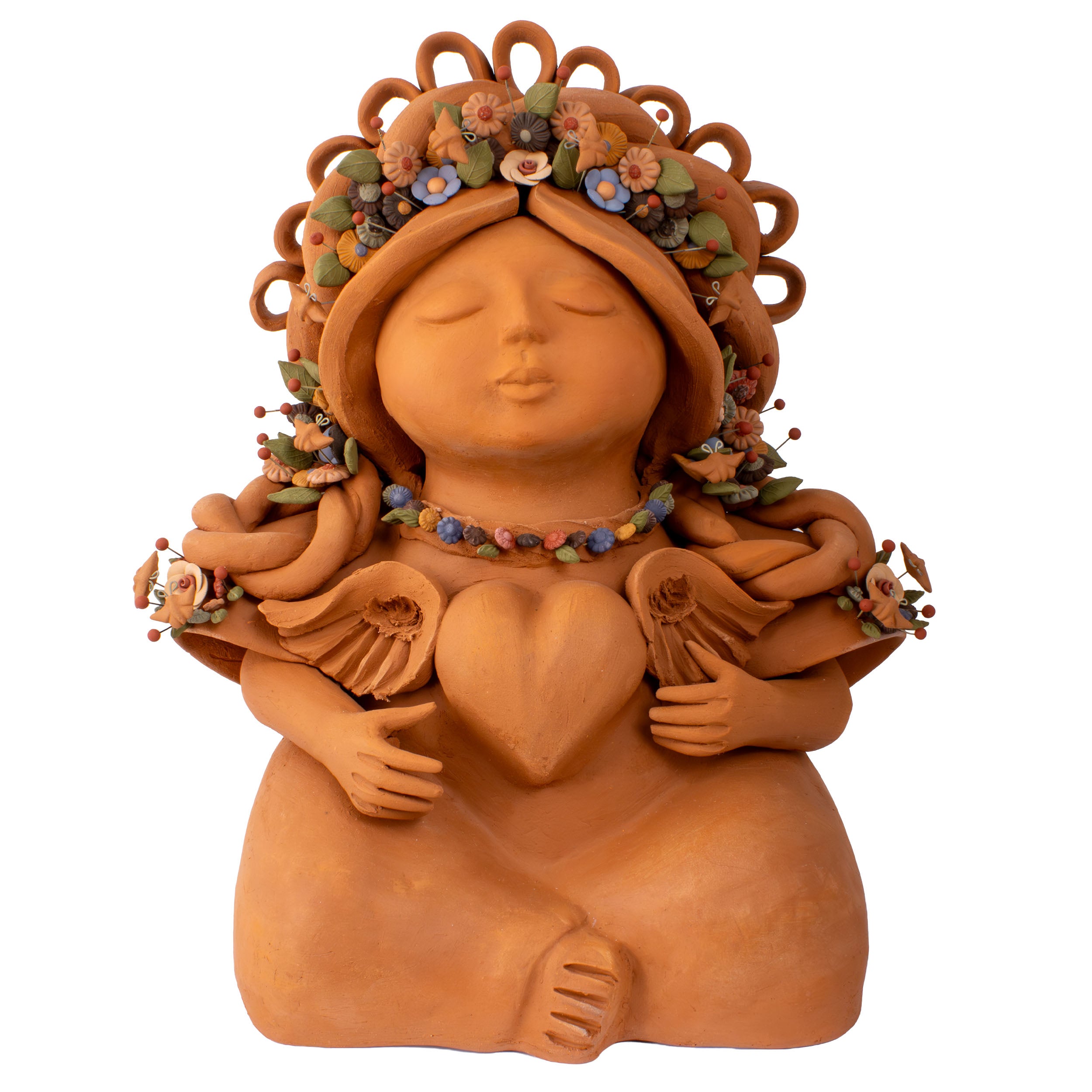 Pachamama Barro Pigmentado Sculpture