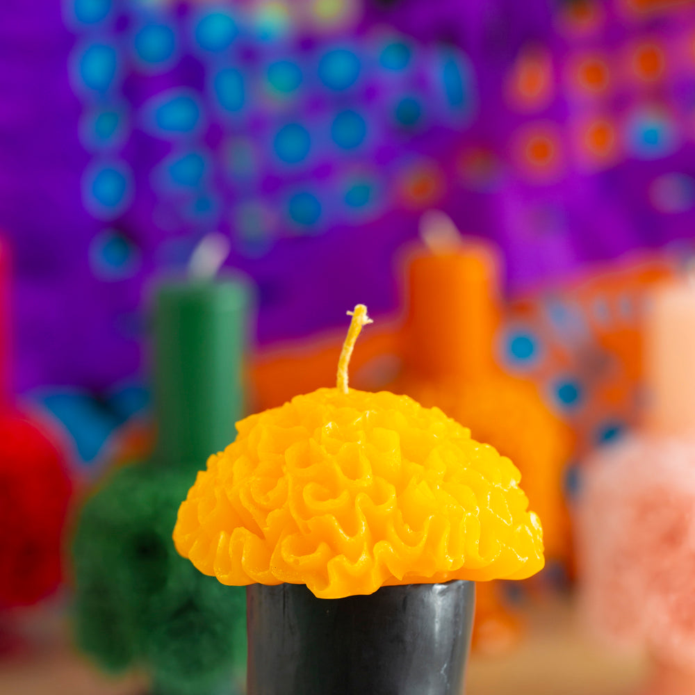 Cempasuchil Candle