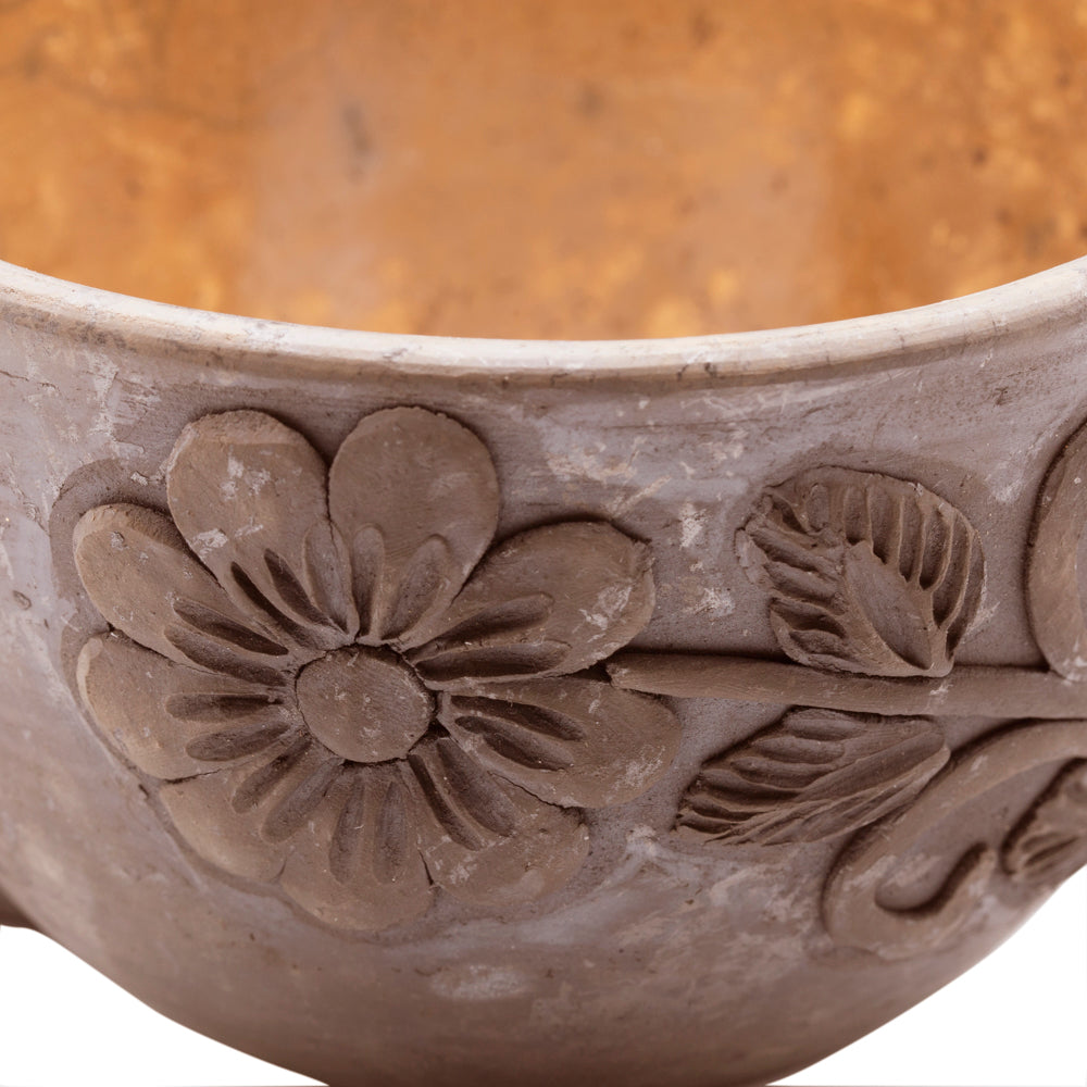 Flor de Atzompa Clay Mug