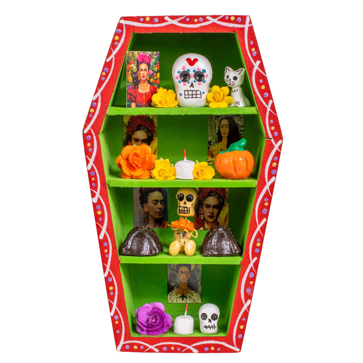 Día de Muertos Altar Coffin Shadow Box