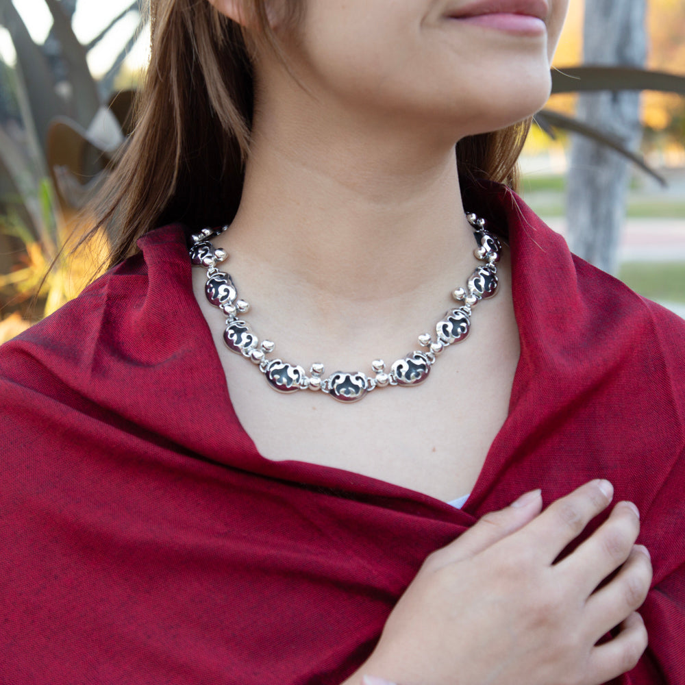 Sterling Silver Crustacea Necklace