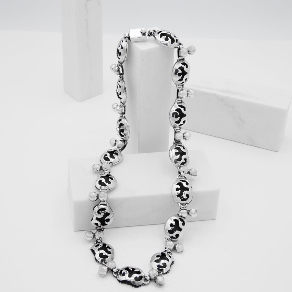 Sterling Silver Crustacea Necklace