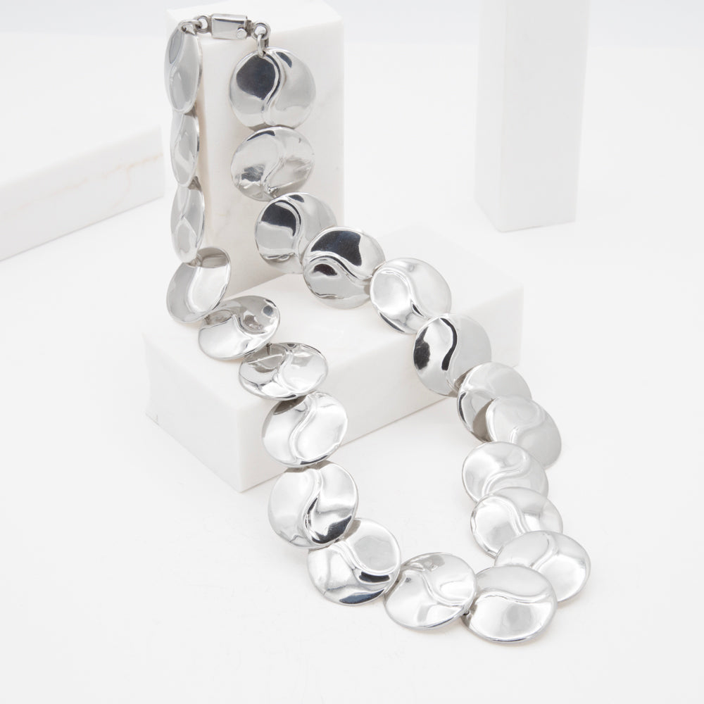 Sterling Silver Ying Yang Necklace