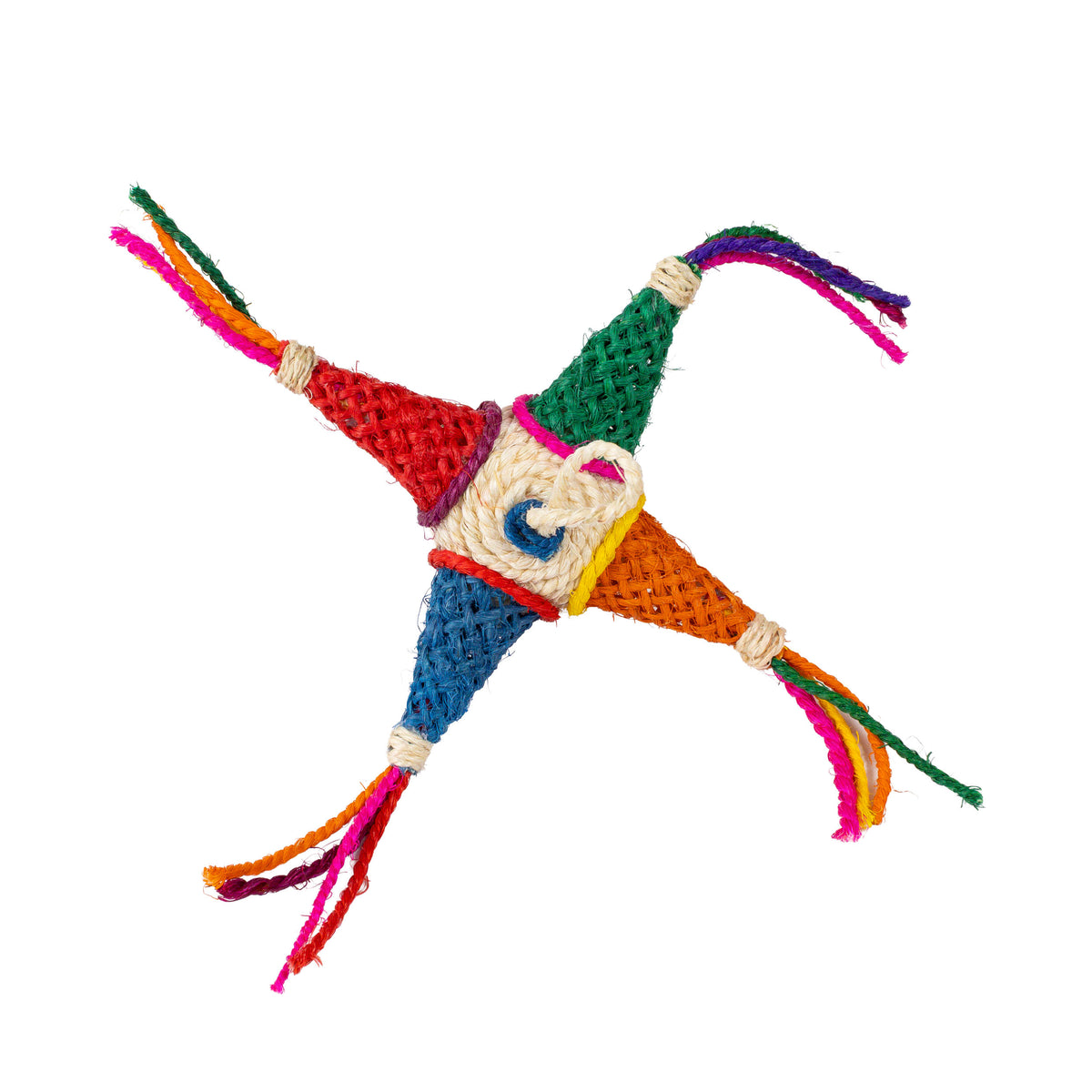 Natural Ixtle Piñata Ornament Small