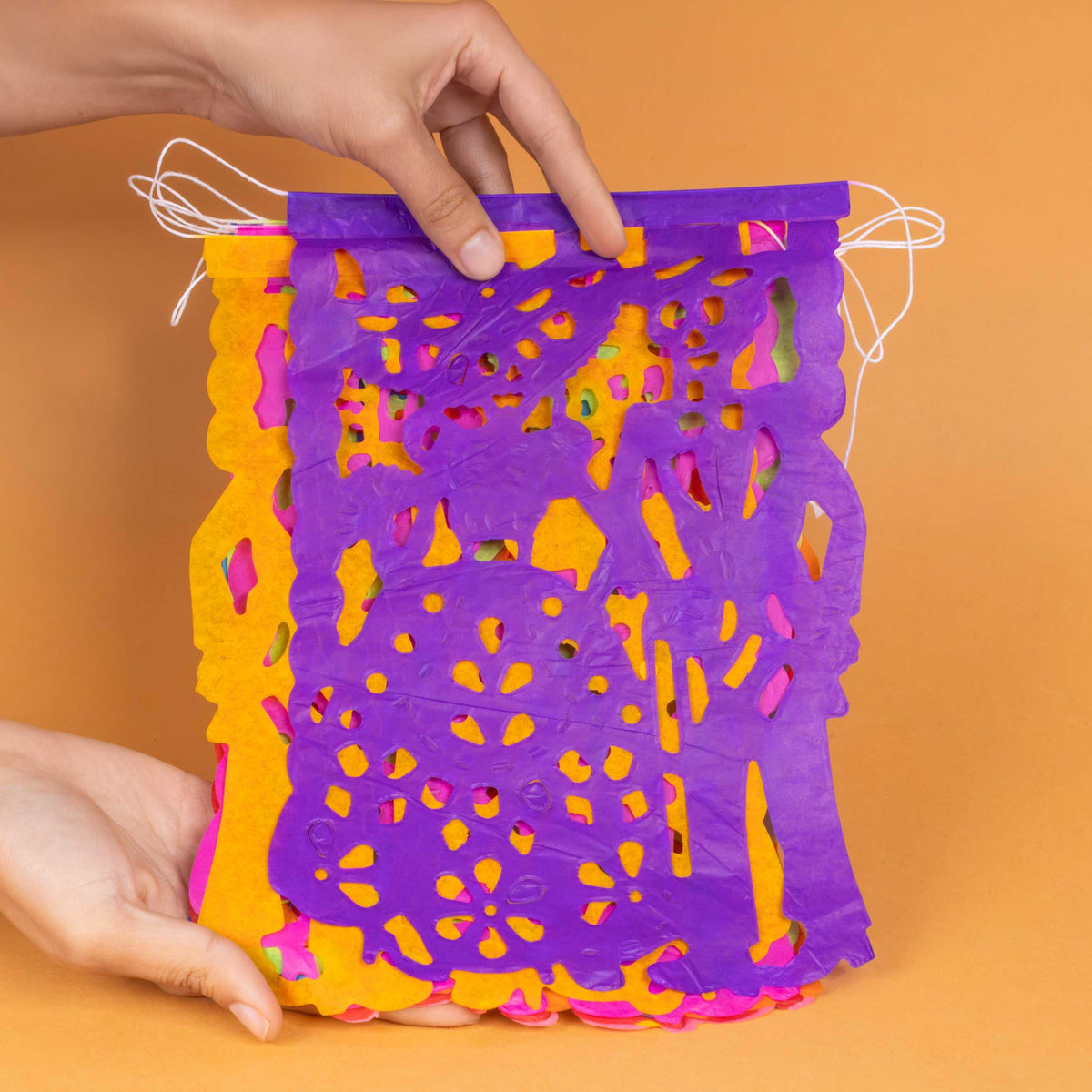 La Catrina and El Catrin Papel Picado Banner