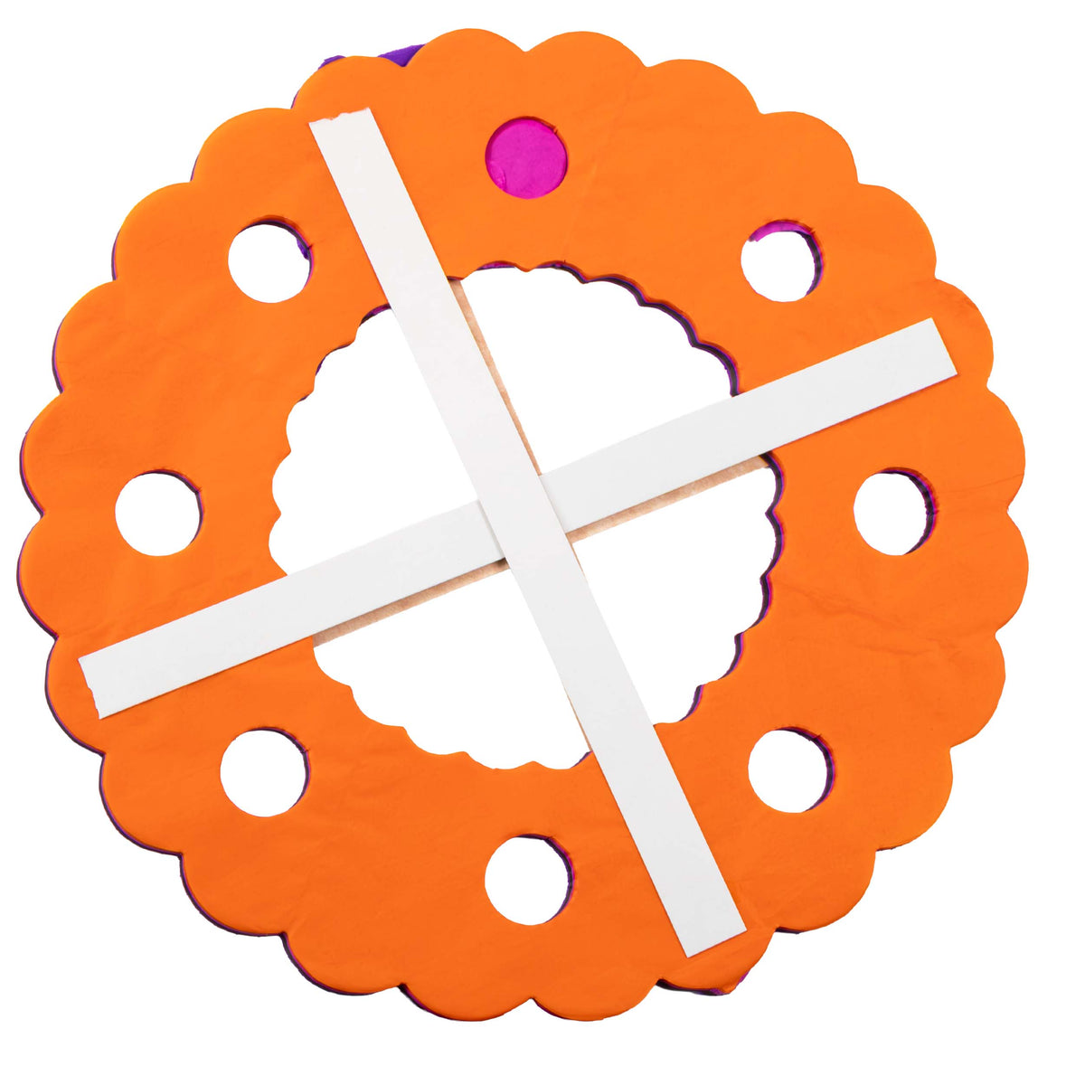 Día de Muertos Circular Accordion Garland