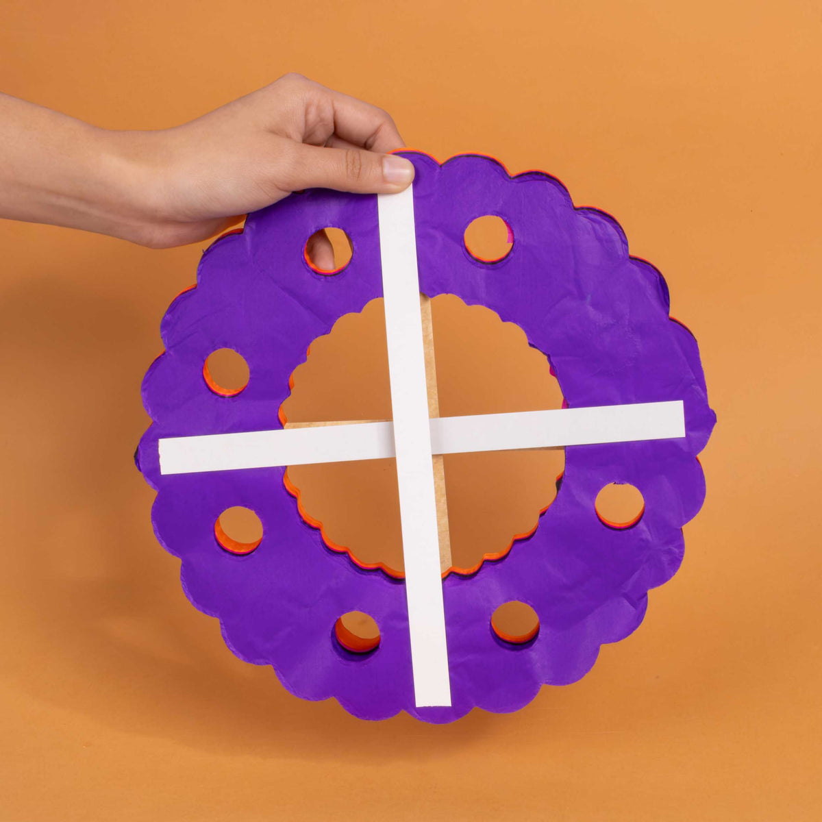 Día de Muertos Circular Accordion Garland