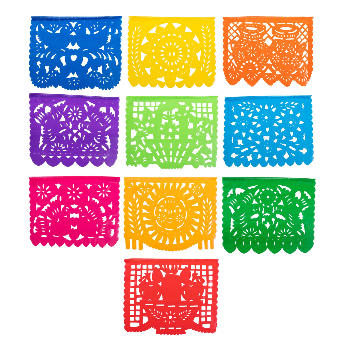 Papel Picado All Fiestas Banner
